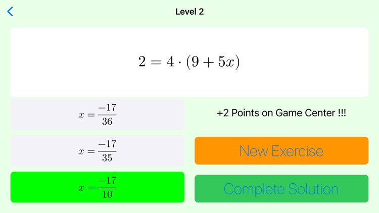 Linear Equations Tutor