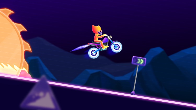 Moto Bike: Neon Racing