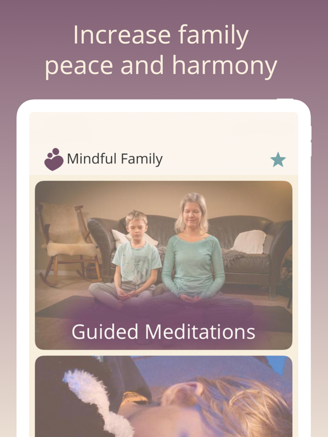 ‎Mindful Family Meditation App Capture d'écran