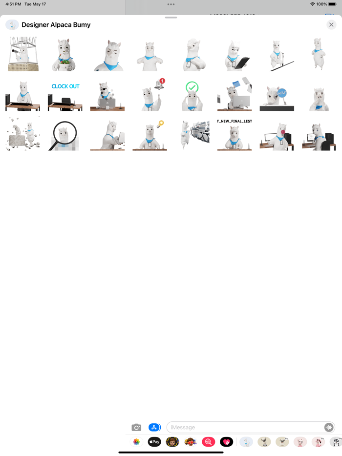 Designer Alpaca Bumy