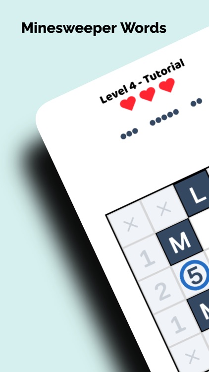 Minesweeper Words -CrossPuzzle