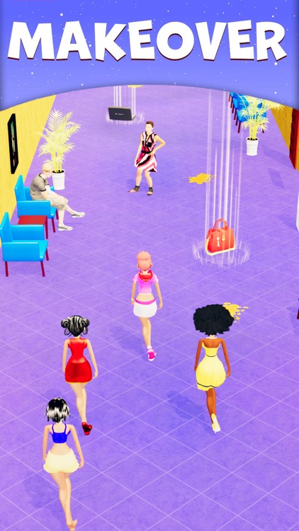 Girls Fashion Run 3D screenshot-4