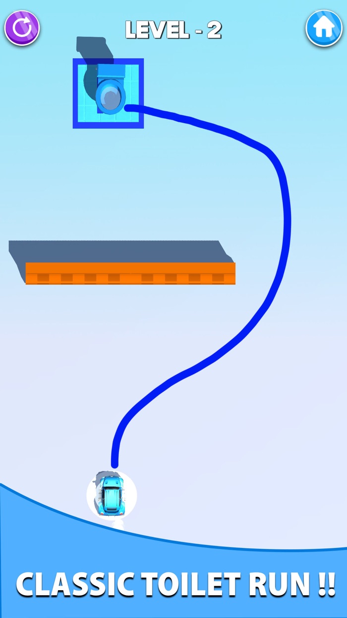 Toilet Run Draw Line To Toilet