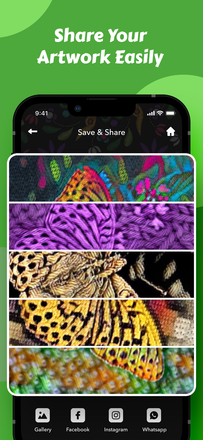 Embroidery Effect Quilt maker