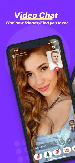 Game screenshot VidChat-Messenger mod apk