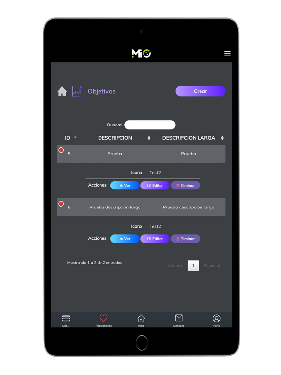 Mio-App screenshot 4