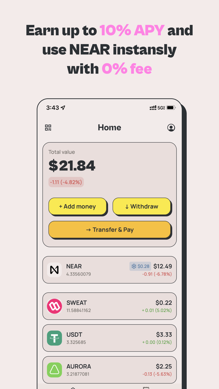 HERE Wallet for NEAR Protocol