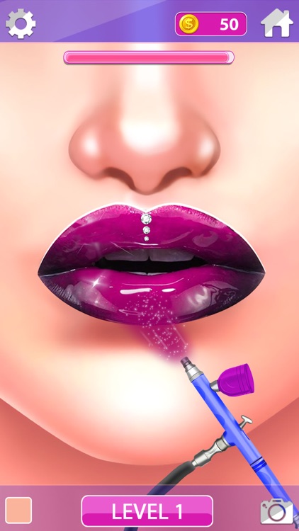 Lip Art Makeup Games screenshot-3