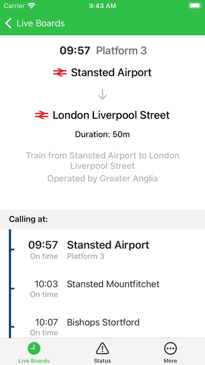Live Boards - Tube Rail & Bus screenshot-3