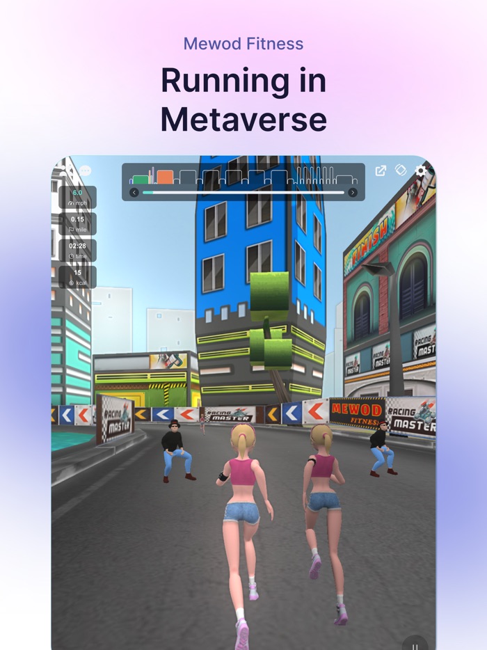 Mewod Fitness - Metaverse Run