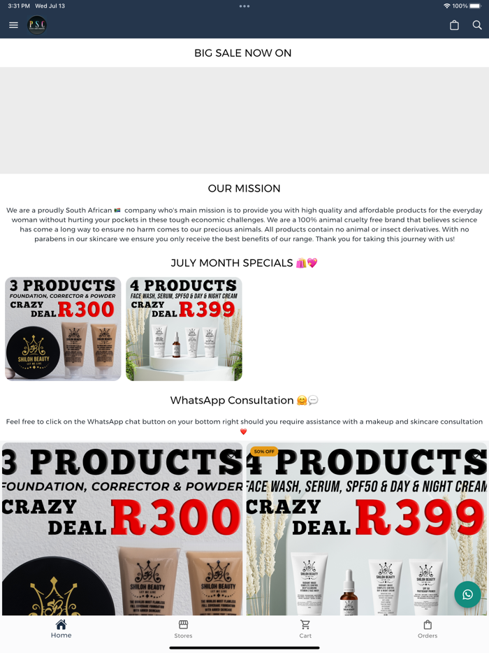 Perfect Shade Cosmetics