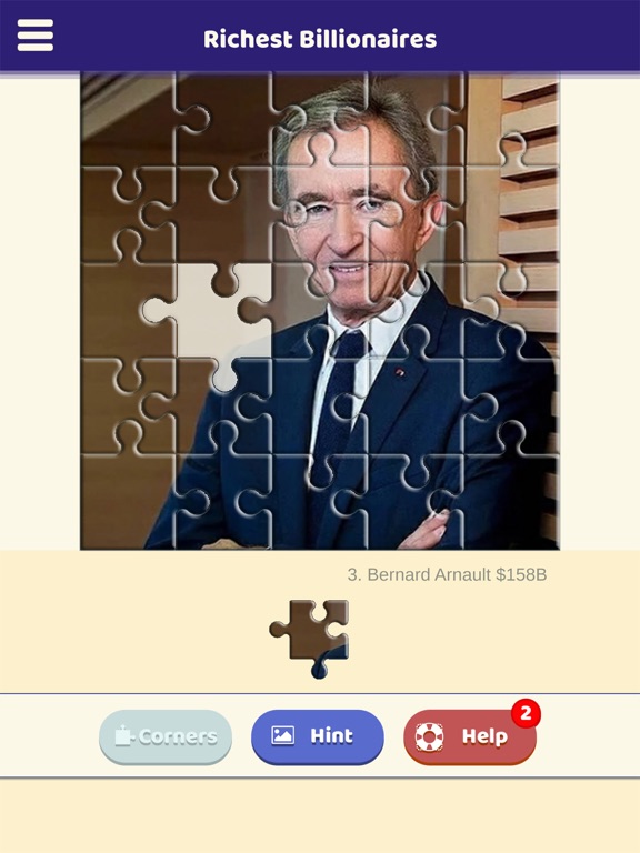 Richest Billionaires Puzzle screenshot 3