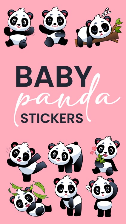 Baby Panda Stickers!