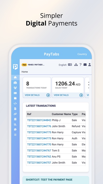 PayTabs Merchant App