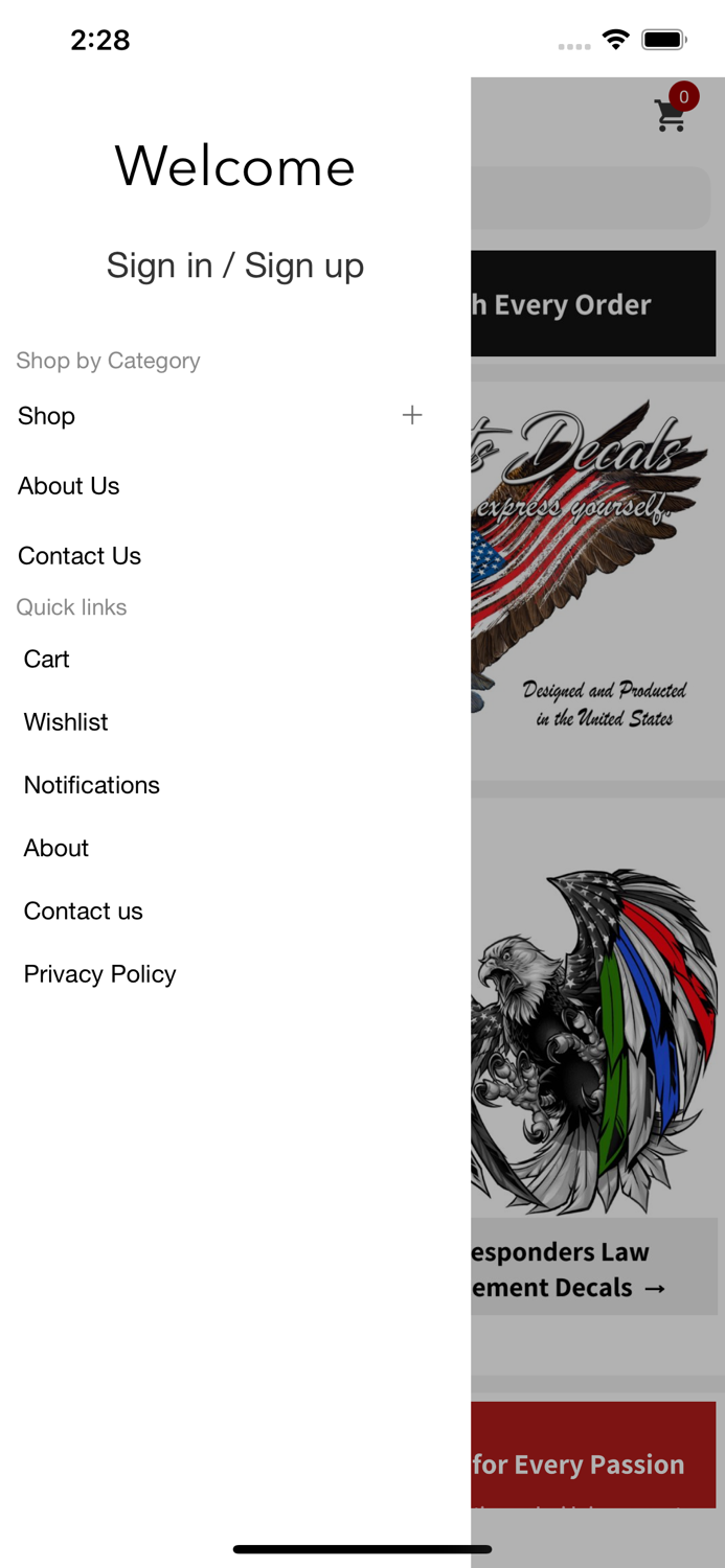 American Patriots Decals