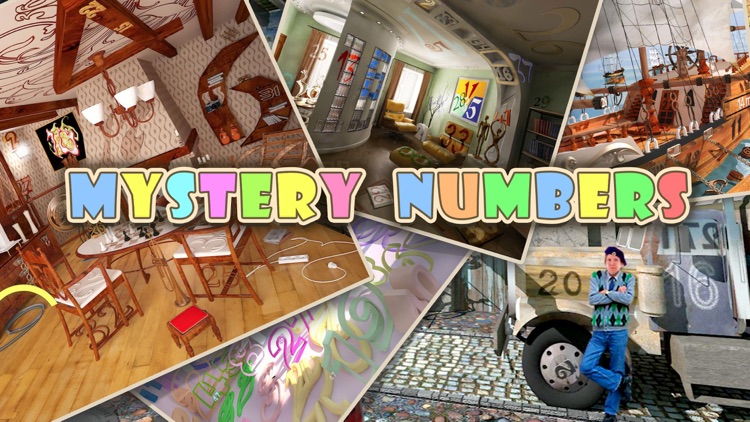 Mystery Numbers: Hidden Object