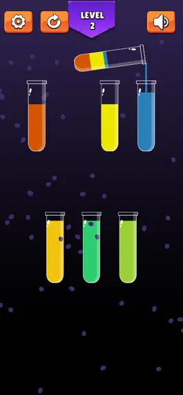 Game screenshot Color Water 2D Sort Puzzle mod apk