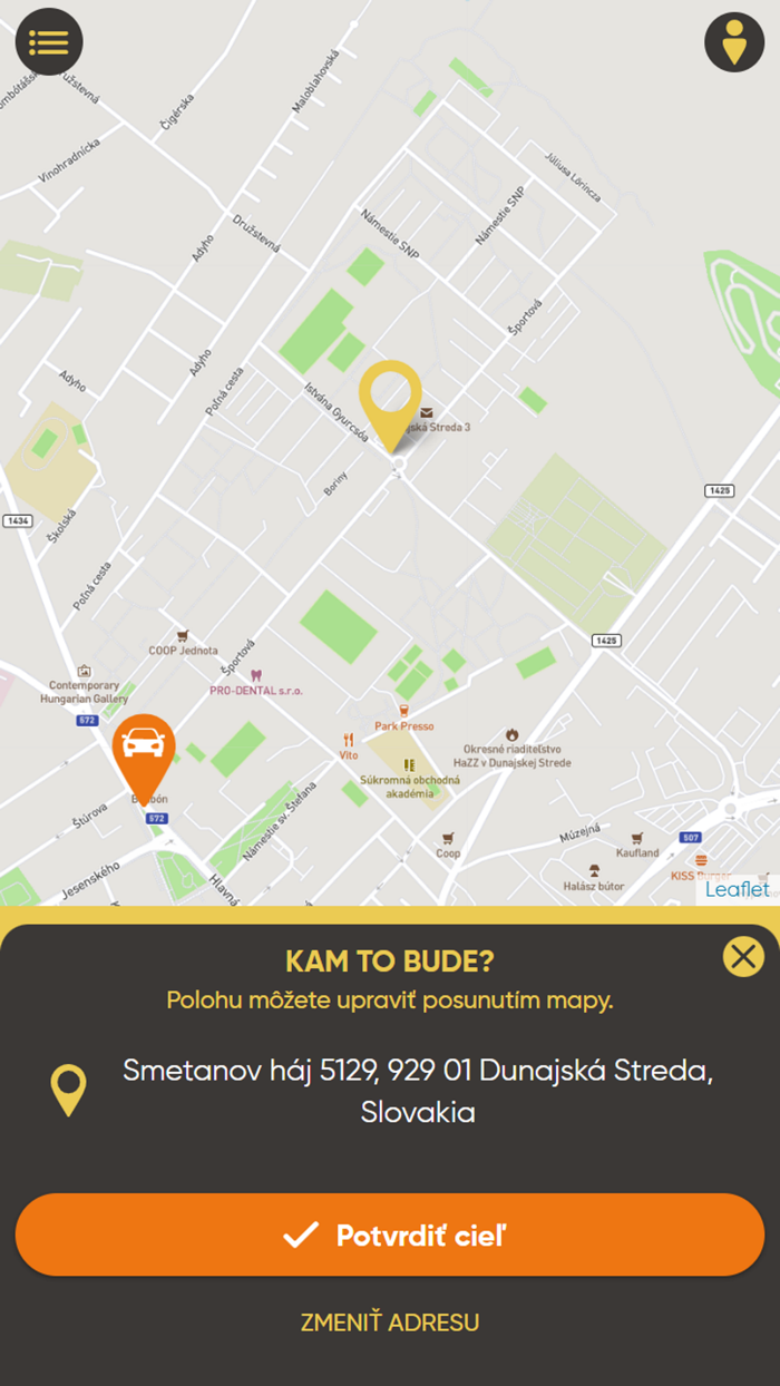 City Taxi Dunajská Streda