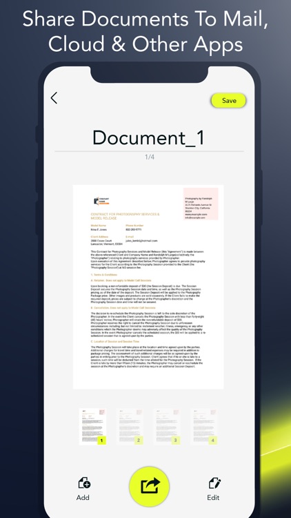 Document Scanner - PDF App screenshot-4