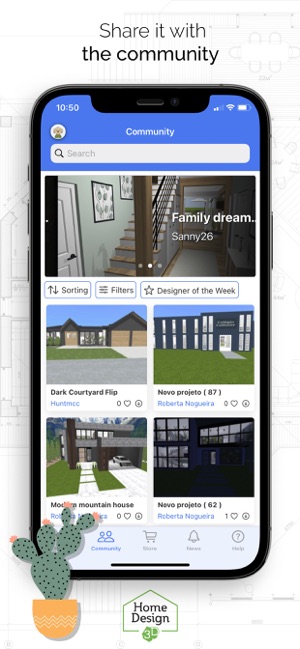 Việc thiết kế ngôi nhà ưng ý có thể dễ dàng hơn bao giờ hết với Home Design 3D trên App Store. Với nhiều tính năng chức năng và dễ sử dụng, bạn sẽ không phải lo lắng về tình trạng các phòng không hợp lý, tường không sơn tối ưu… Hãy xem hình ảnh liên quan để thấy sự khác biệt mà phần mềm này mang lại.