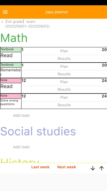 Study planner app:Japy planner screenshot-6