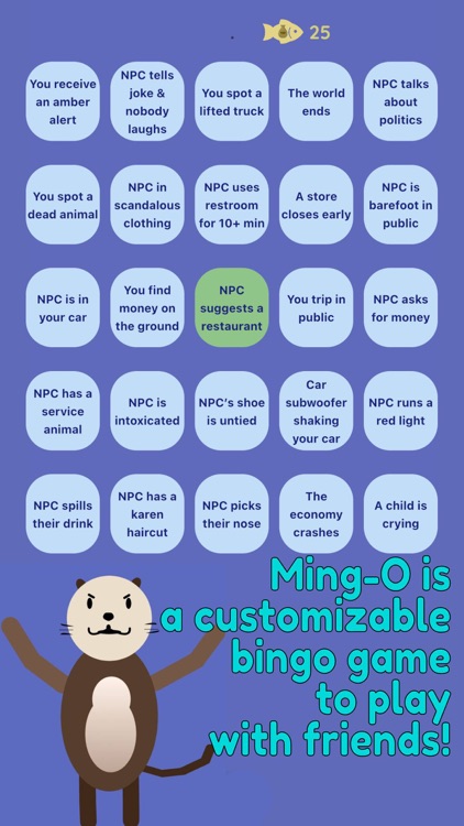 Ming-O - Real World Bingo