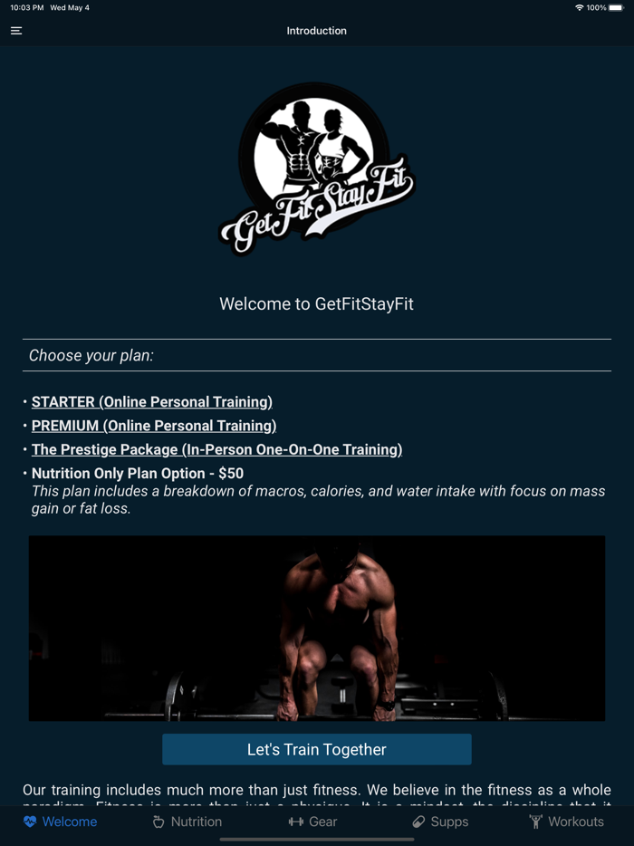GFSF Get Fit Stay Fit