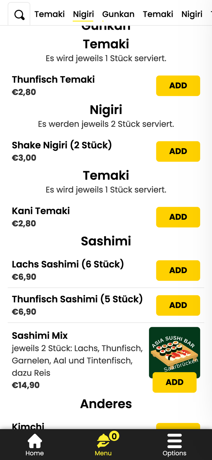 Asia Sushi Bar Saarbrücken