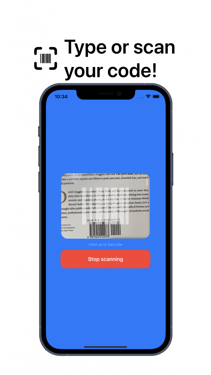 Bookshlf Scan to save books