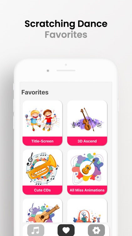 Scratching Dance melody