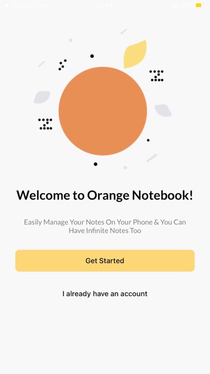 Orange Notebook