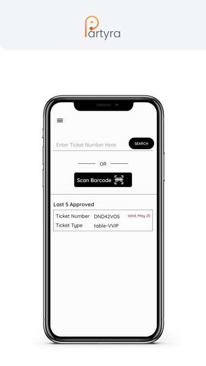 Partyra Ticket Checker screenshot-3