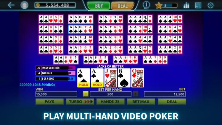 FoxPlay Video Poker: Casino screenshot-3