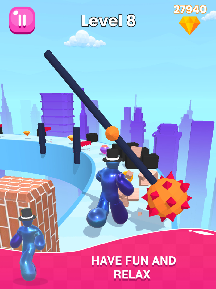 Jelly Runner Man - Bubble Hero