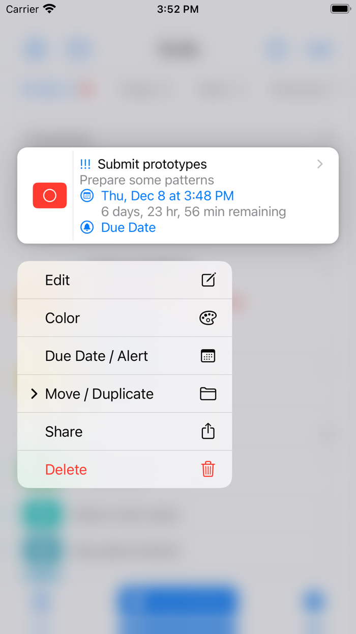 Live Activities To Do List