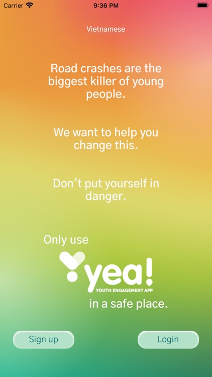 YEA - Youth Engagement App