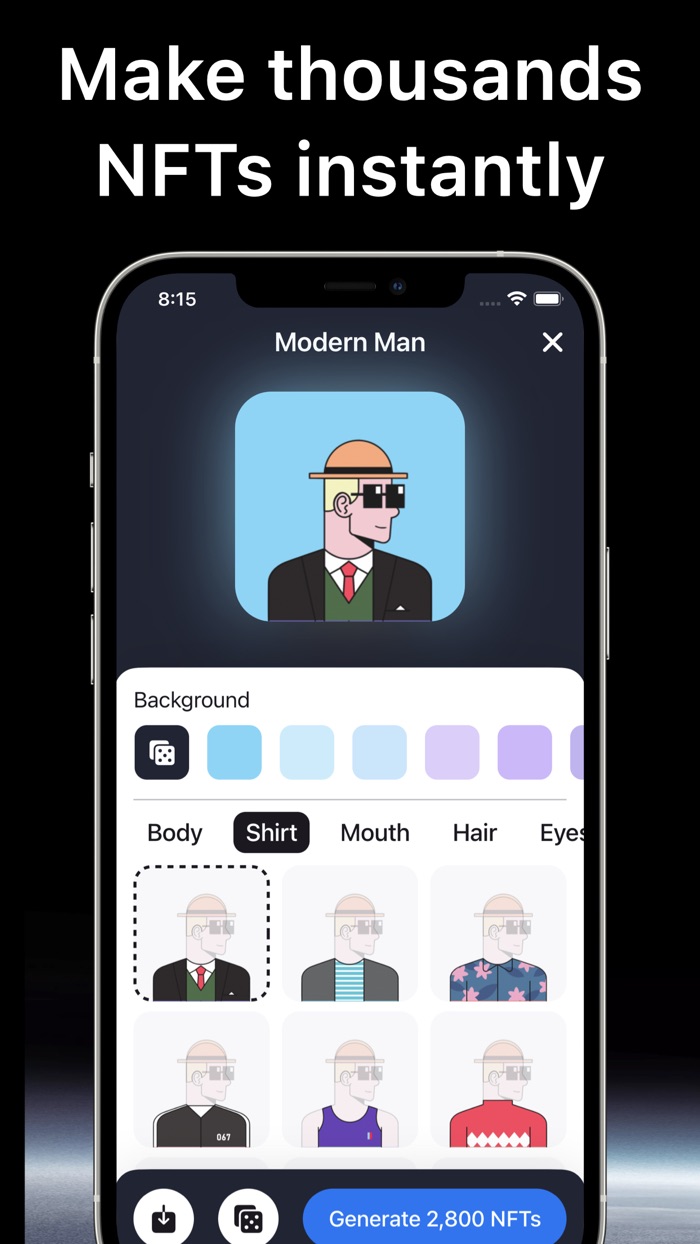 NFT Art Creator for Metaverse