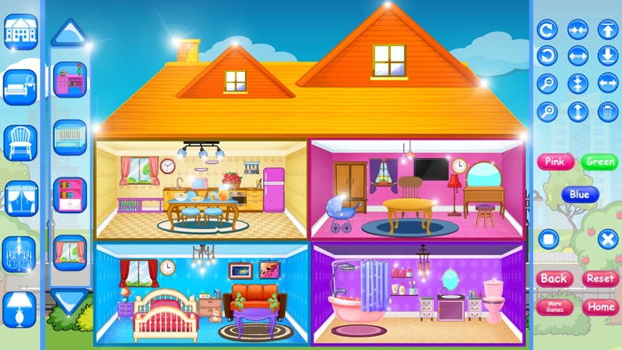 Doll House Design Games