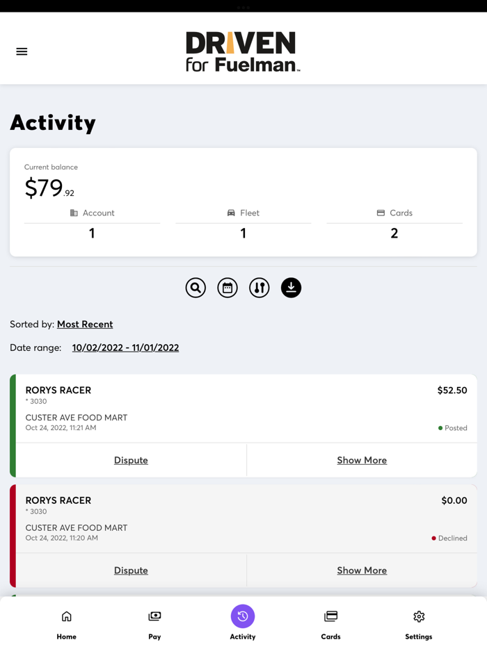 DRIVEN FOR FUELMAN™