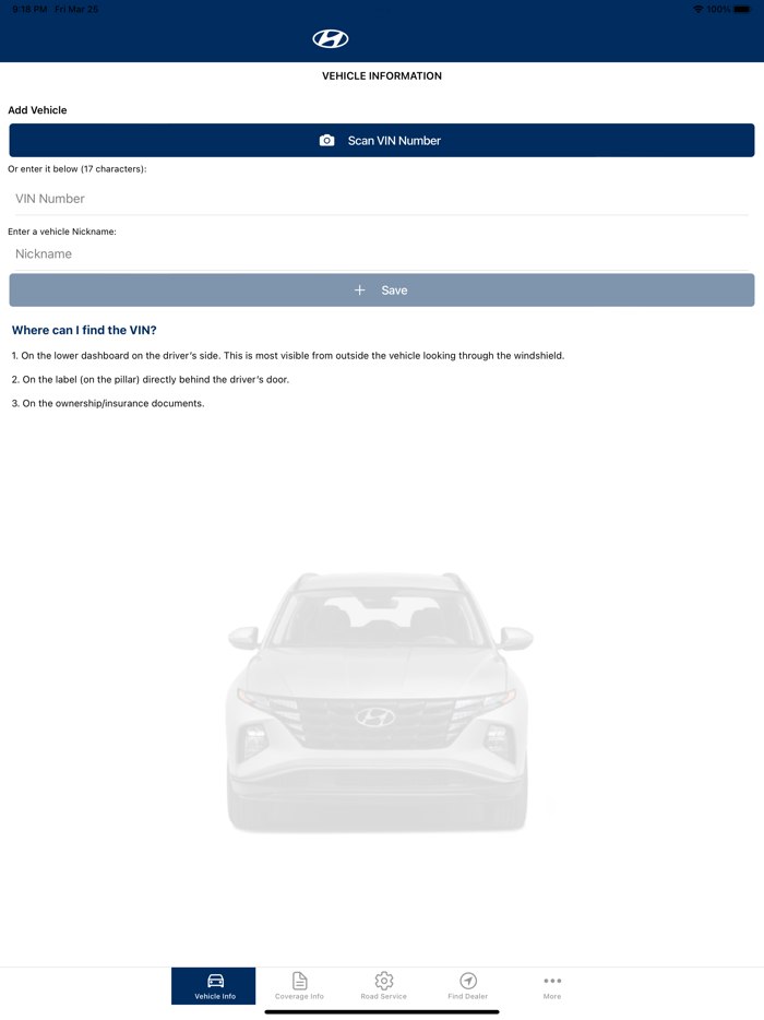 Hyundai Roadside Assistance