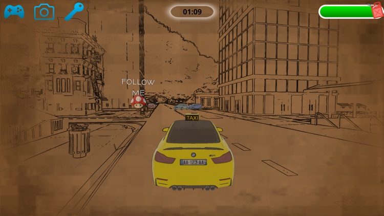 Doodle Taxi on Paper screenshot-0