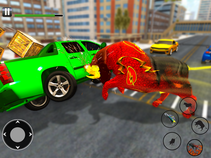 Robot Bull Mech Fighting