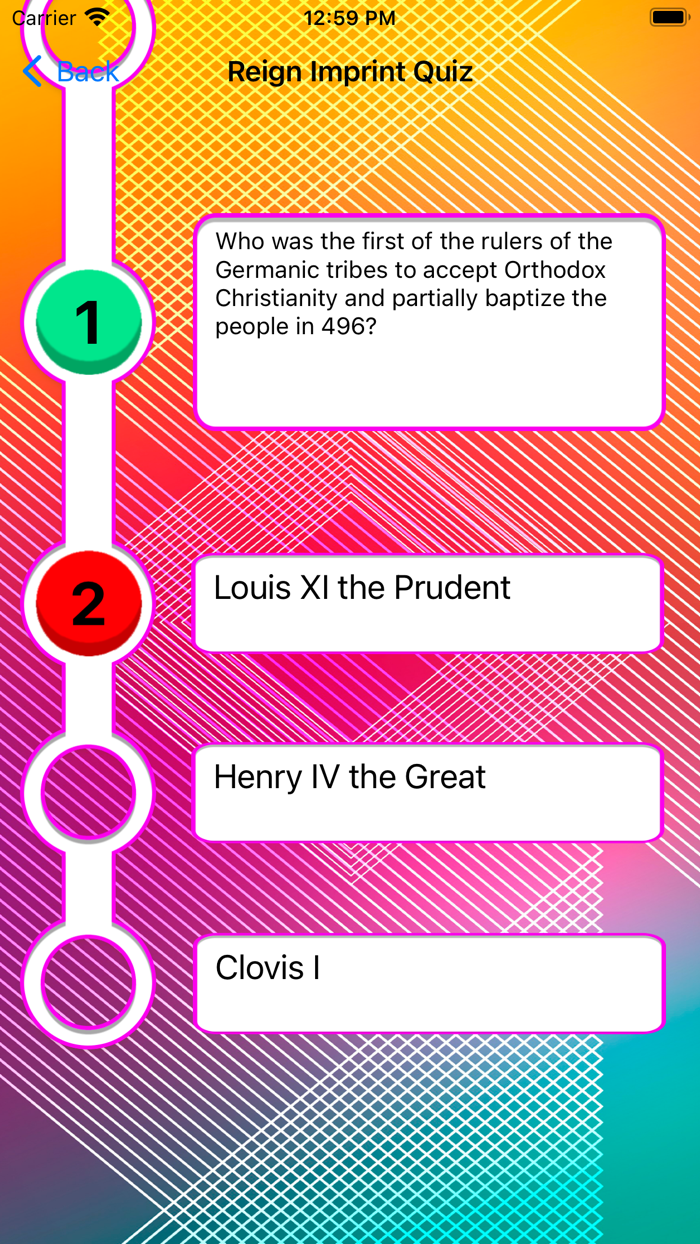 Reign Imprint Quiz Puzzle