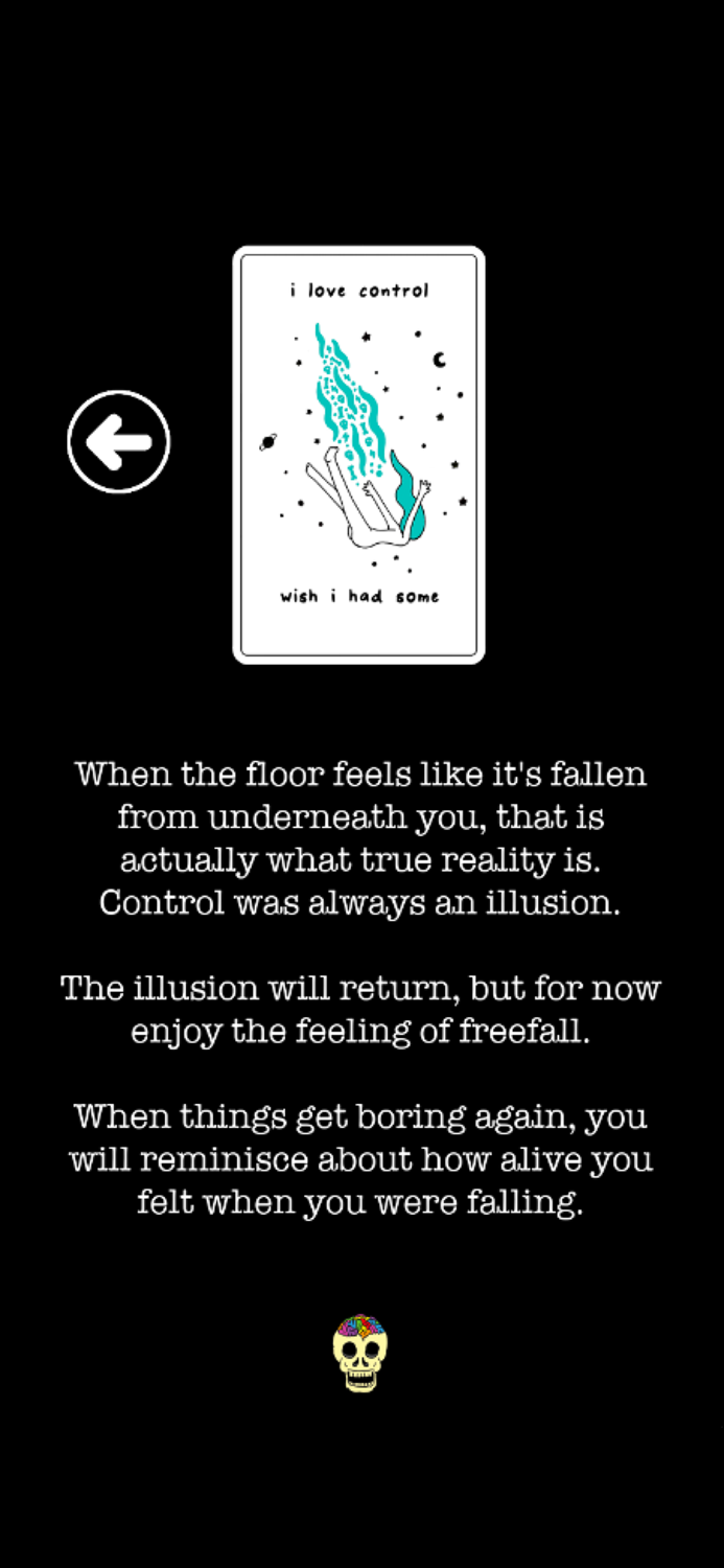 Rainbow Brainskull Oracle Deck