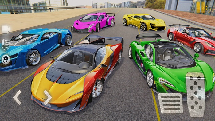 Sport Car Racing Highway