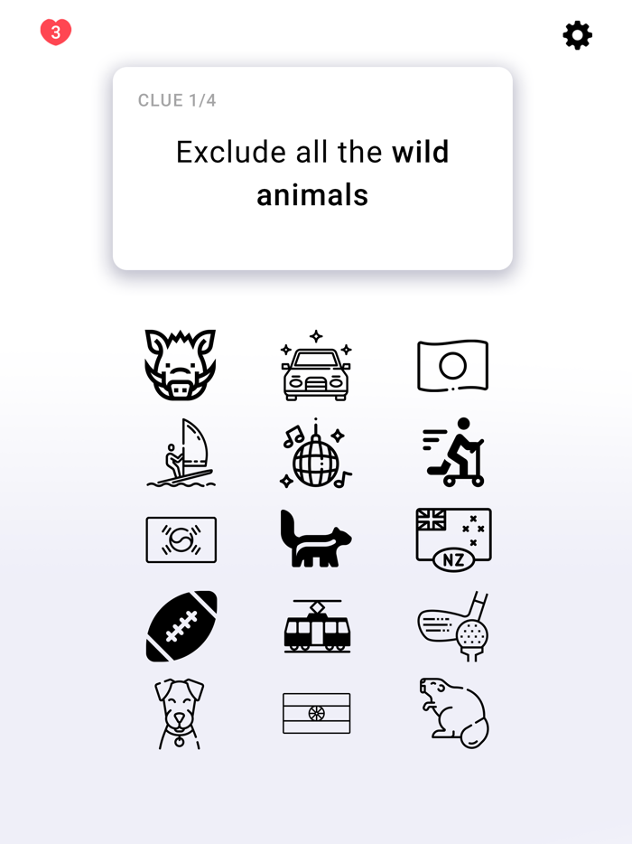 Next Question Logic Game