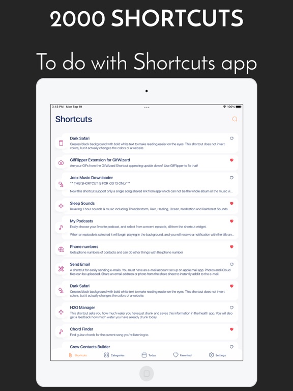 App for Shortcuts by iPhone screenshot 6