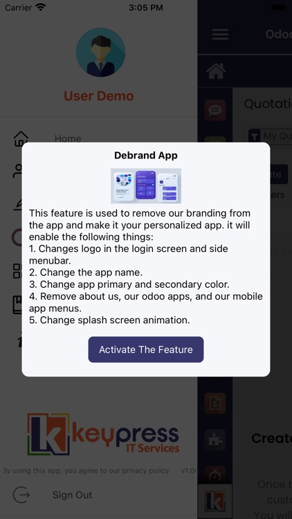 Odoo Community Mobile App screenshot-8