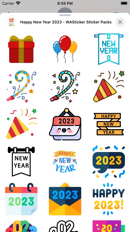 Happy New Year 2023 -WASticker screenshot-9