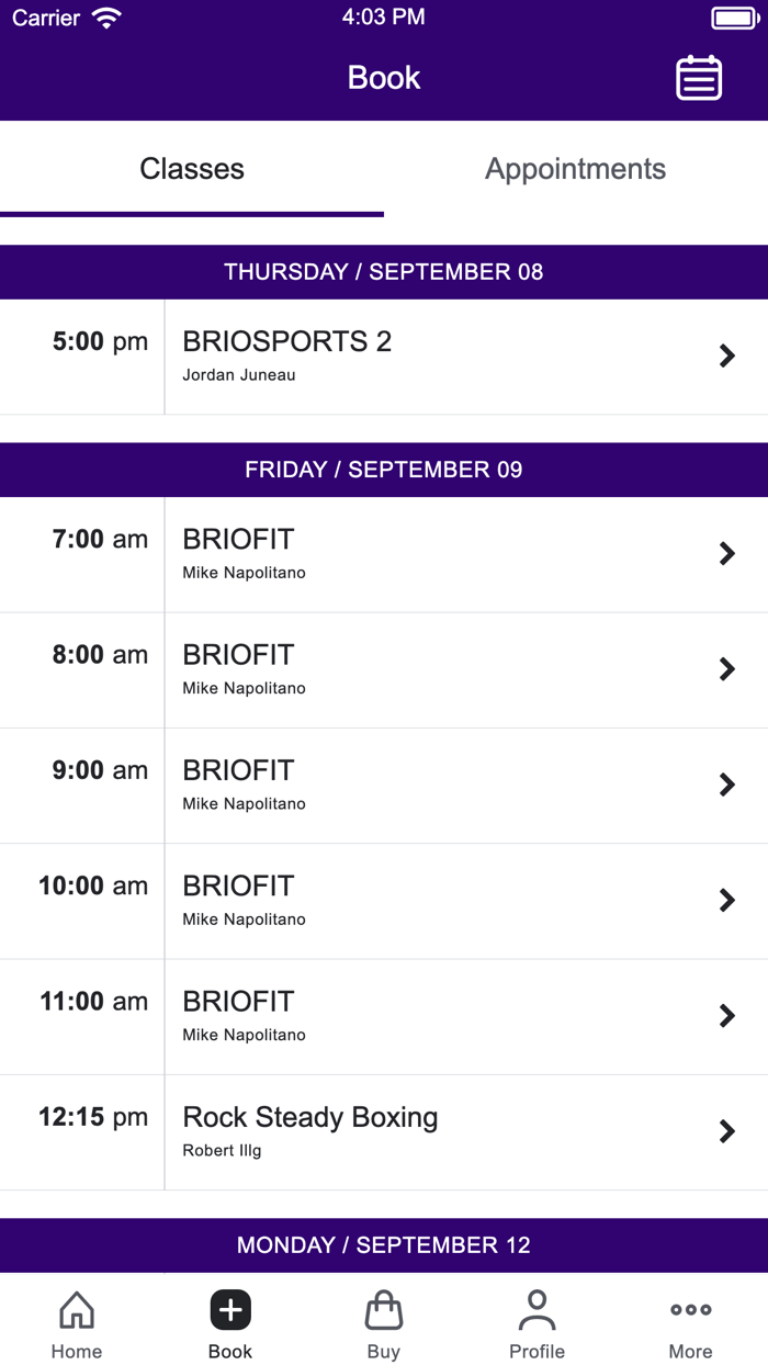 BRIO Health Performance